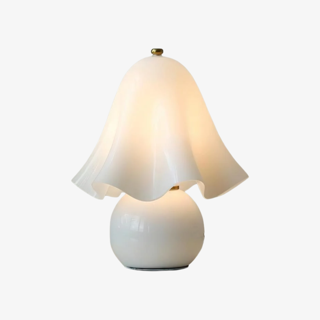 Bellina Sculptural Bell Flower Table Lamp - Accent Lighting for Room T281