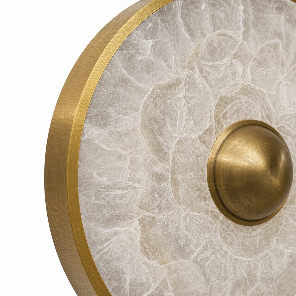 Shellure Nordic Shell Wall Lamp - Elegant Patterned Light for Living Room T2229