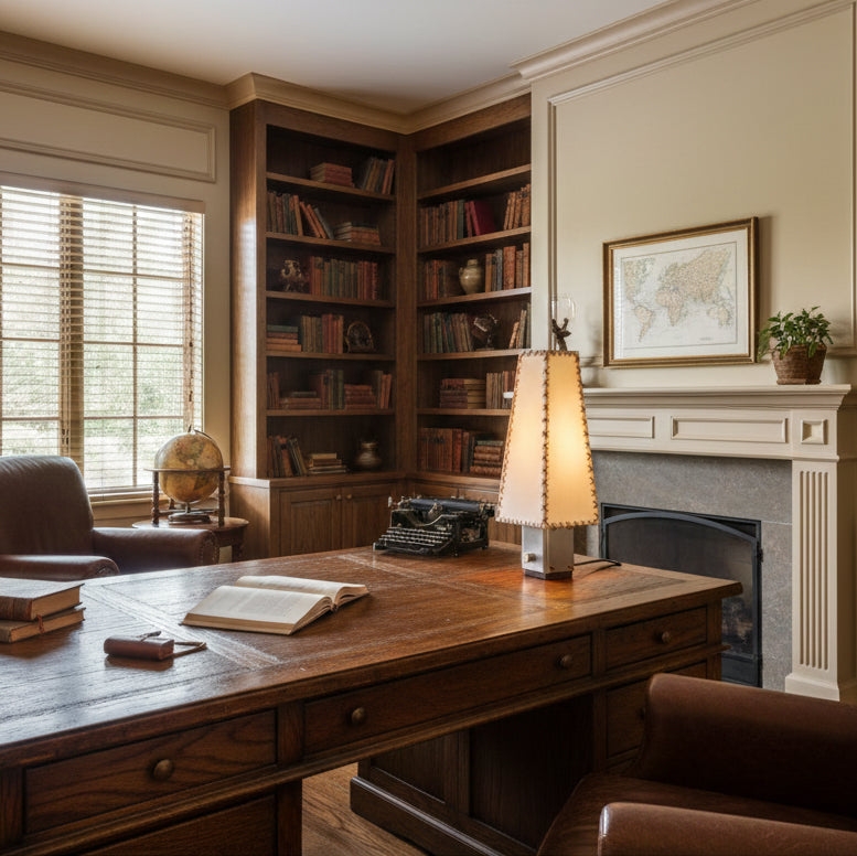 Parchment Table Lamp T1901