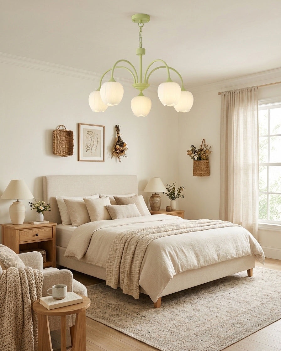 Tulip Matcha Chandelier T1588