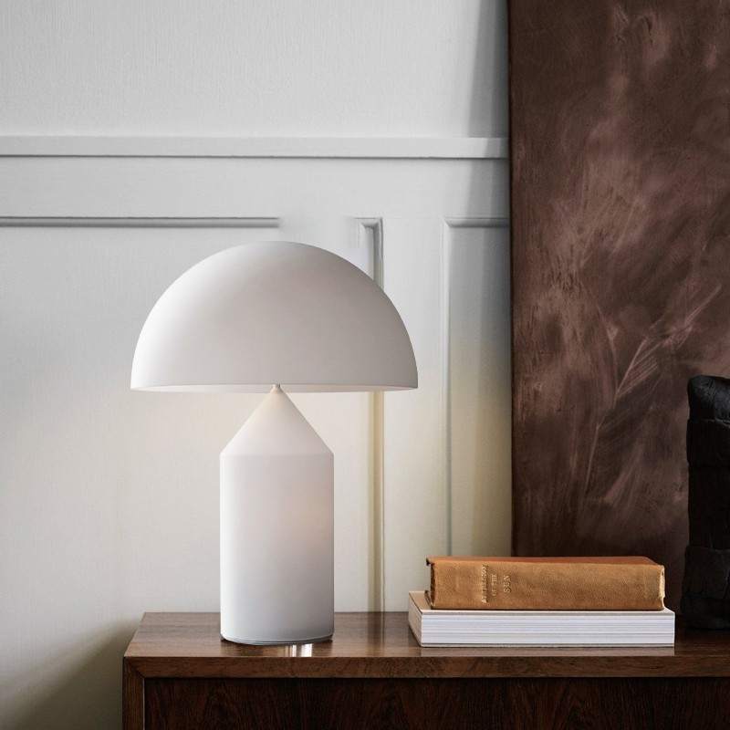 HaloVell Table Lamp Sculptural Dome - Modern Bedroom Lighting