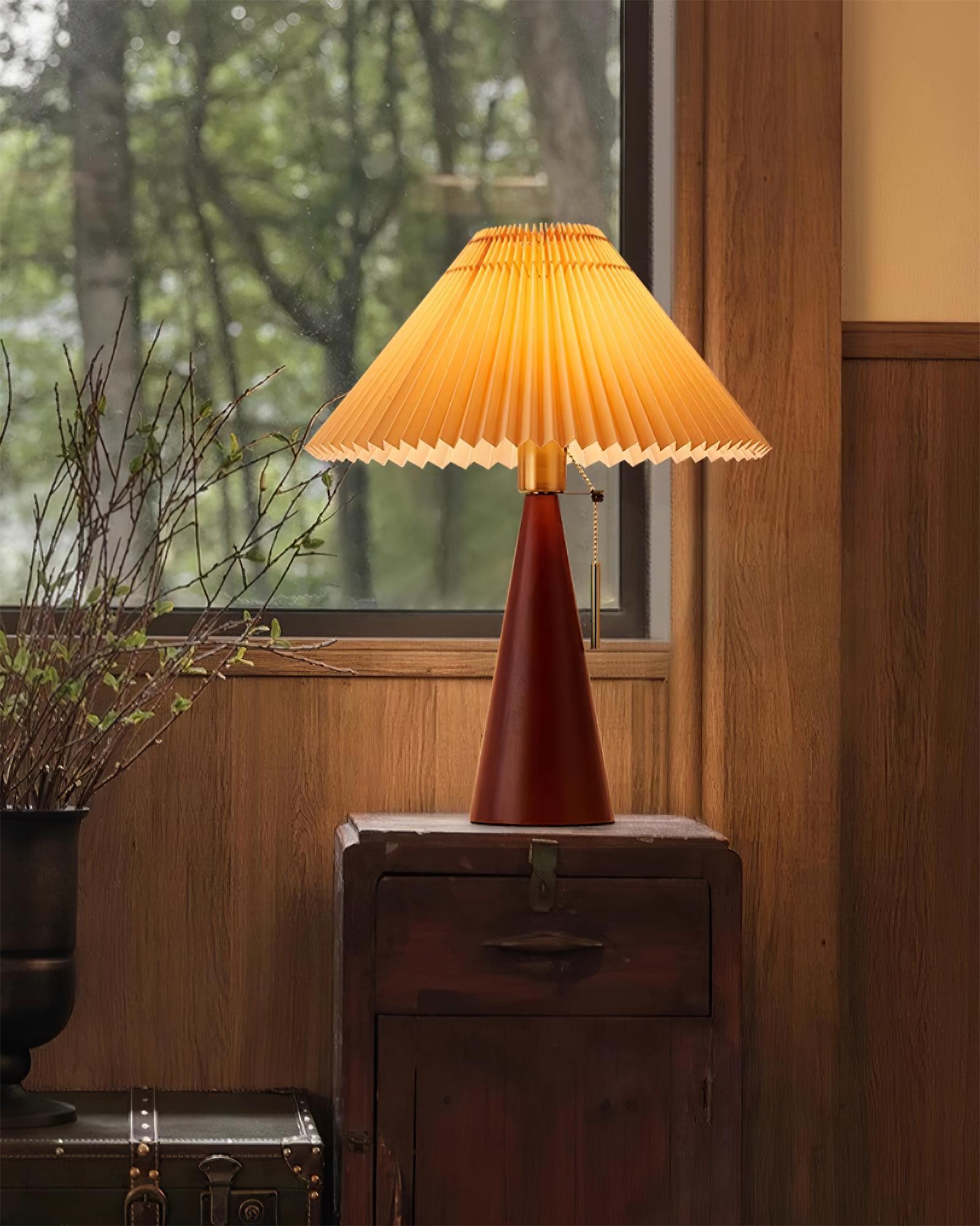 Fashion Vintage Wood Table Lamp M53