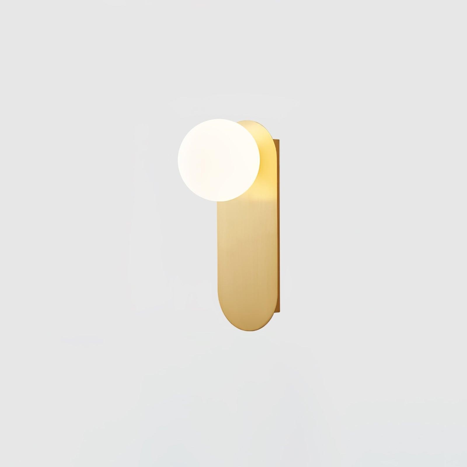 Modern Glass Base Sconce M280