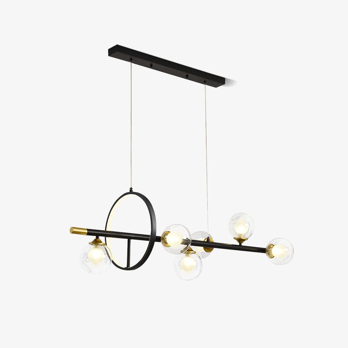 Creative Horizontal Long Bar Chandelier M553