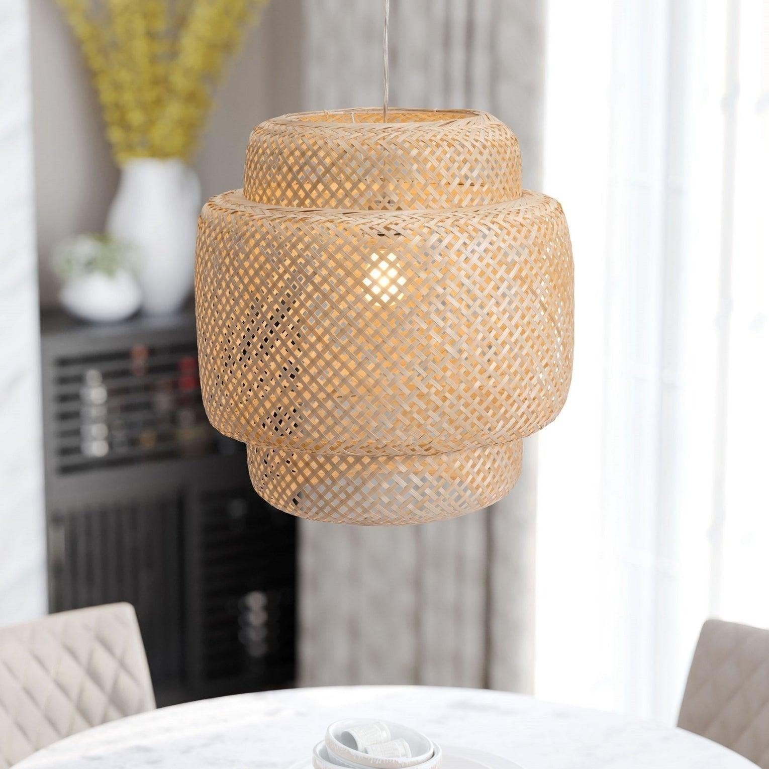 Bamboo Pendant Light T2111