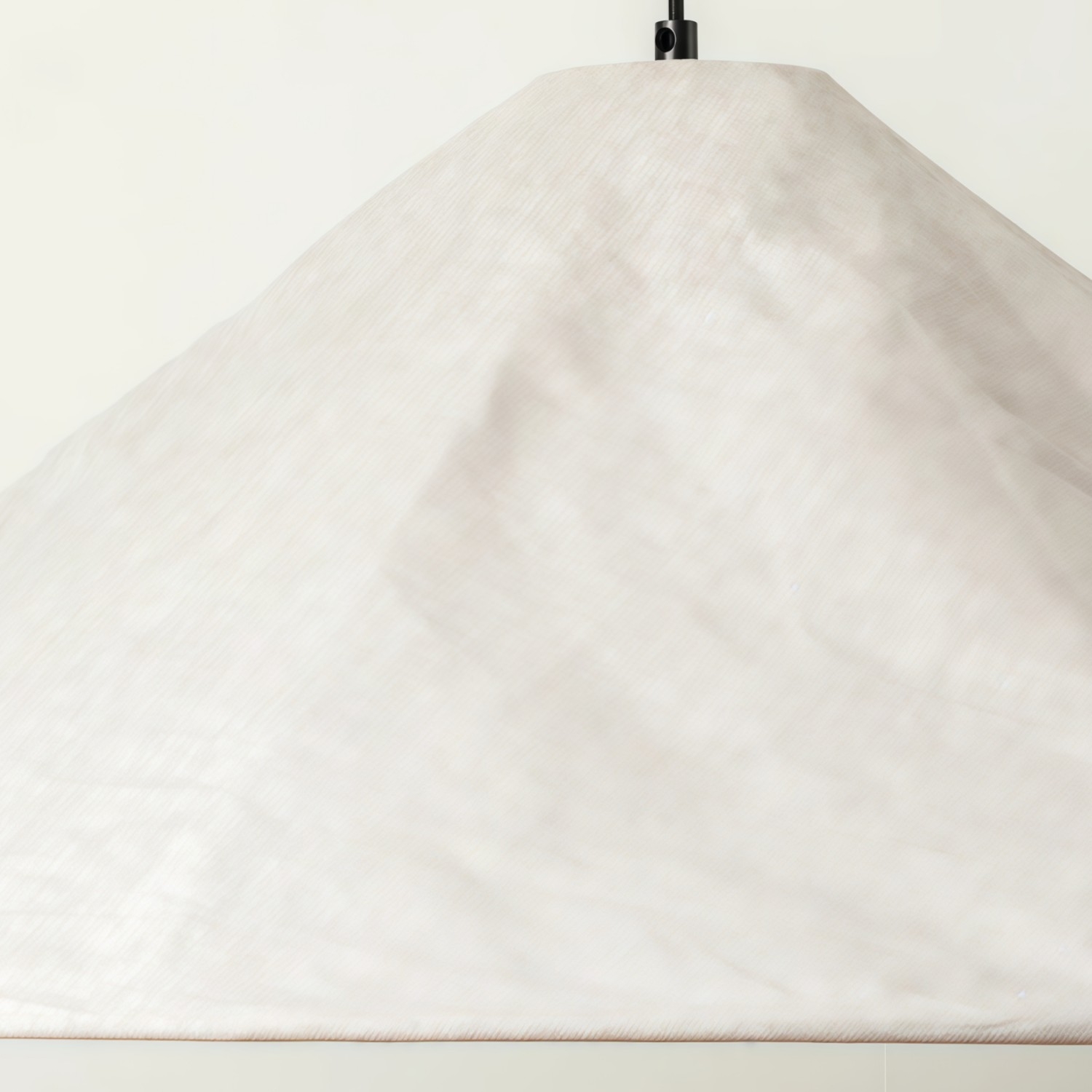 Zalen Textured Linen Pendant Lamp - Neutral Lighting for Living Room T649