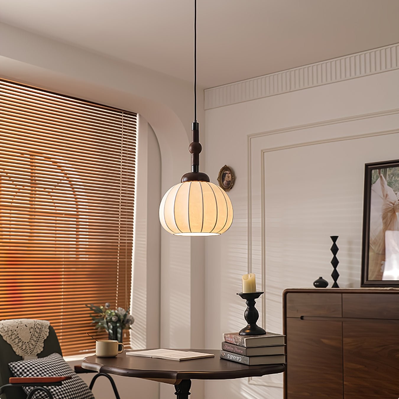 Silk Globe Pendant Lamp M411
