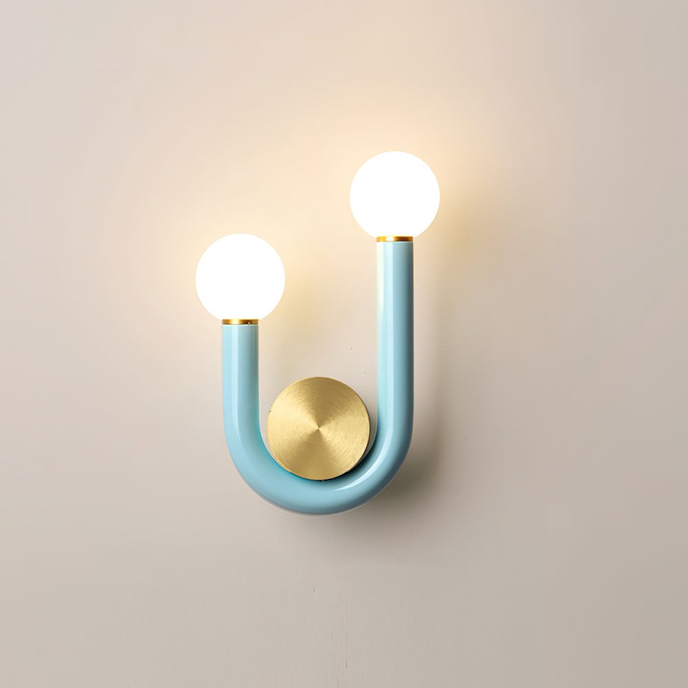 Creative U Shaped Double Head Wall Lamp M91
