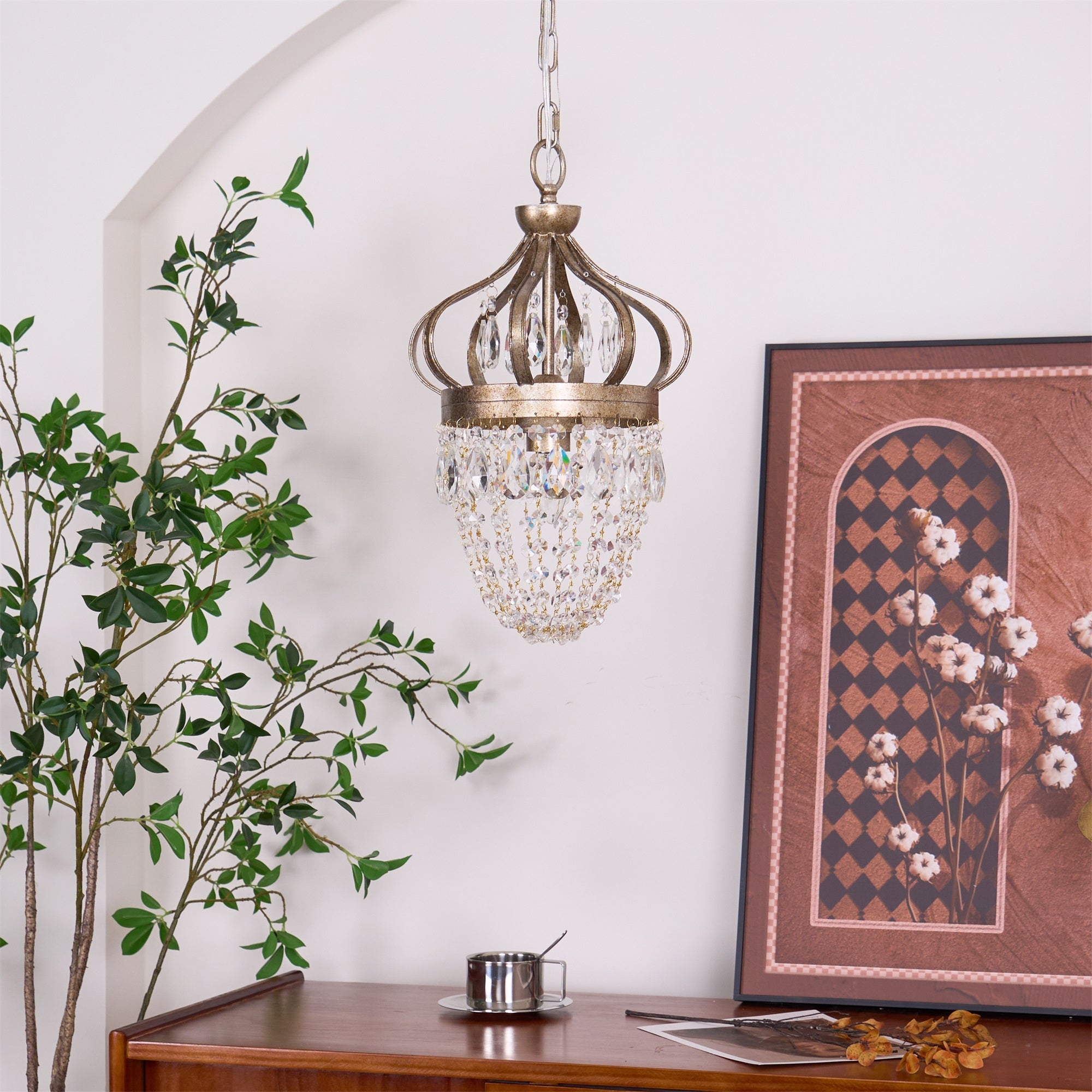 Abella Tear Drop Chandelier T1741