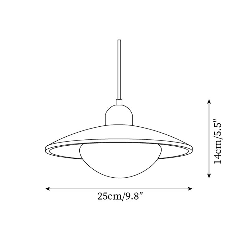 Wood Retro Wabi-Sabi Style Pendant Lamp M180
