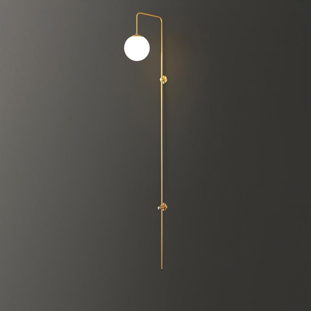 Globe Brass Wall Sconce M451