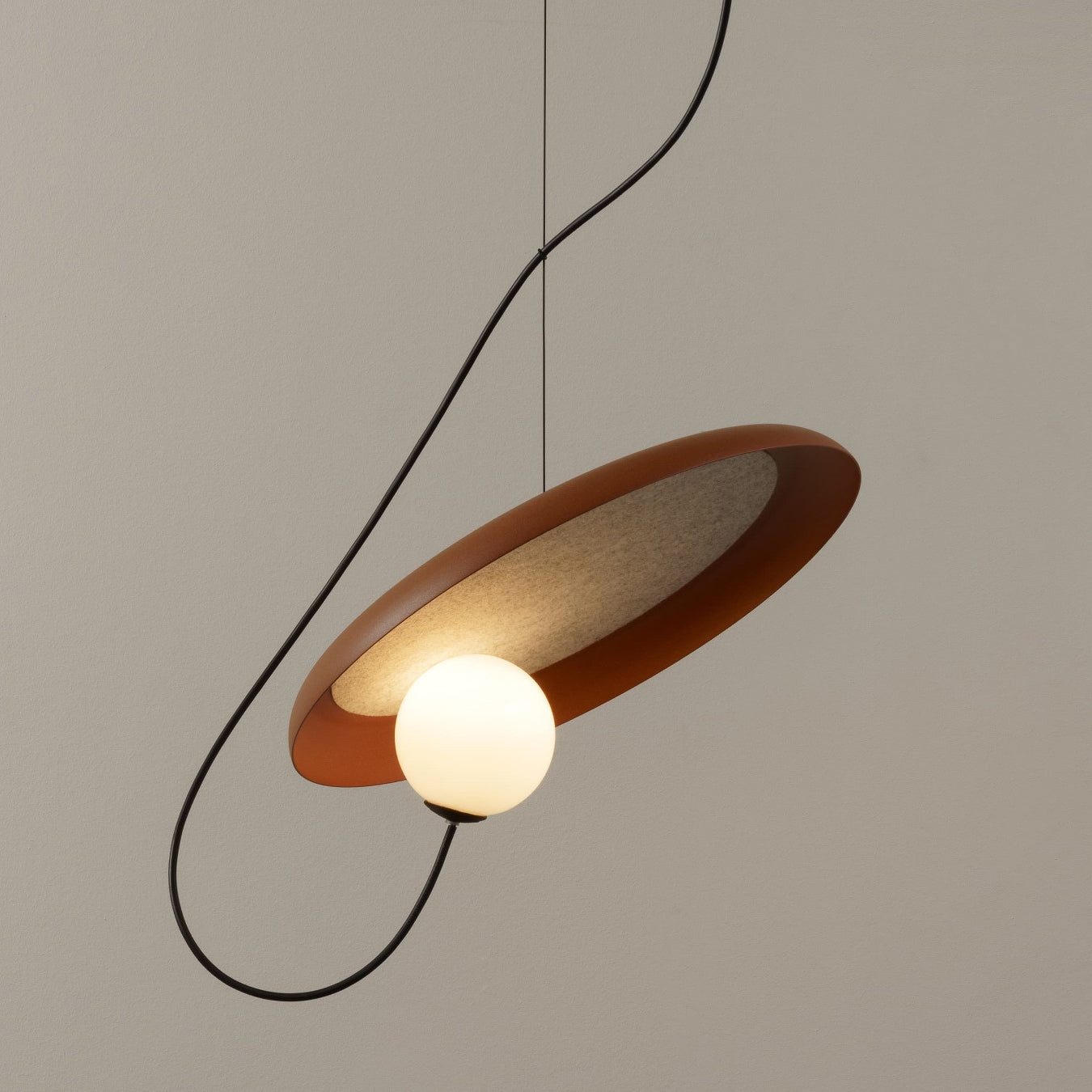 Acoustic Disc Pendant Lamp T1672