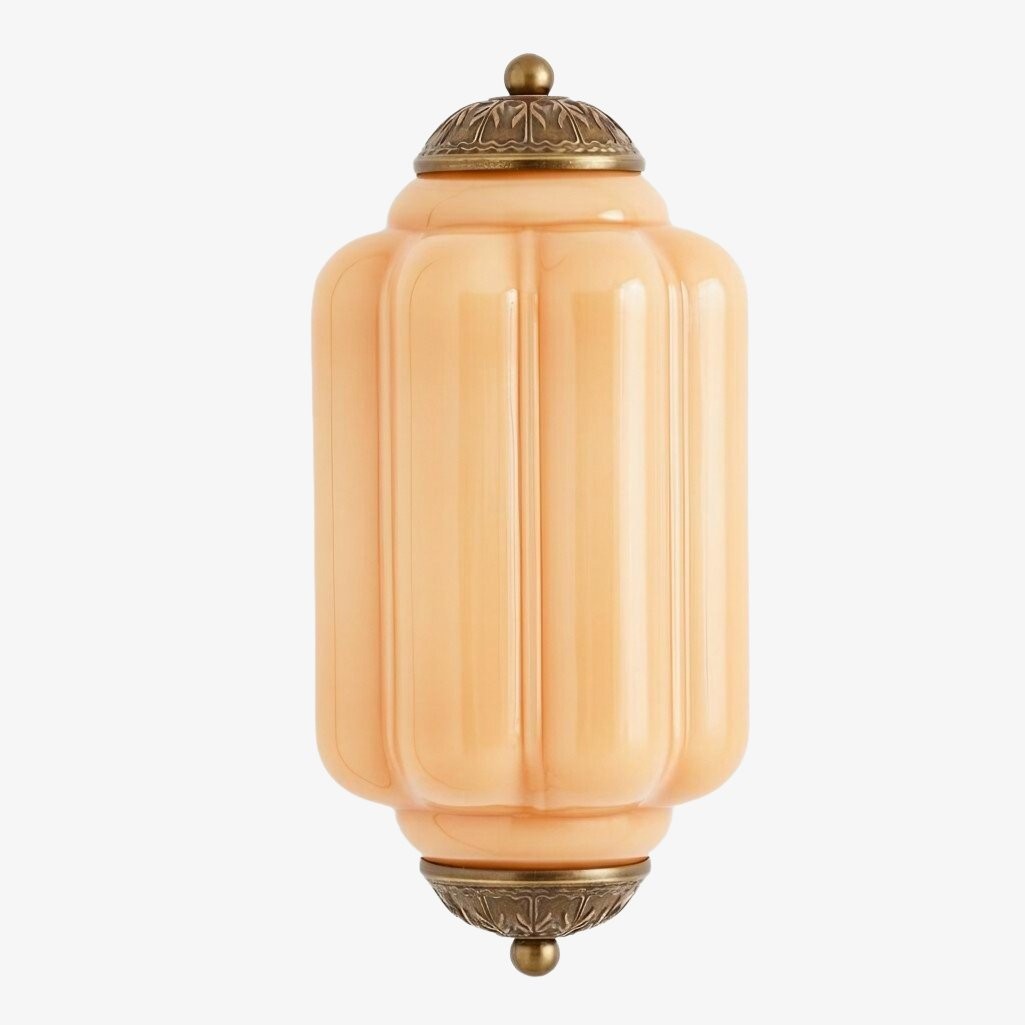 Eloise Elegant Glass Wall Sconce - Vintage Lighting for Bedroom T290