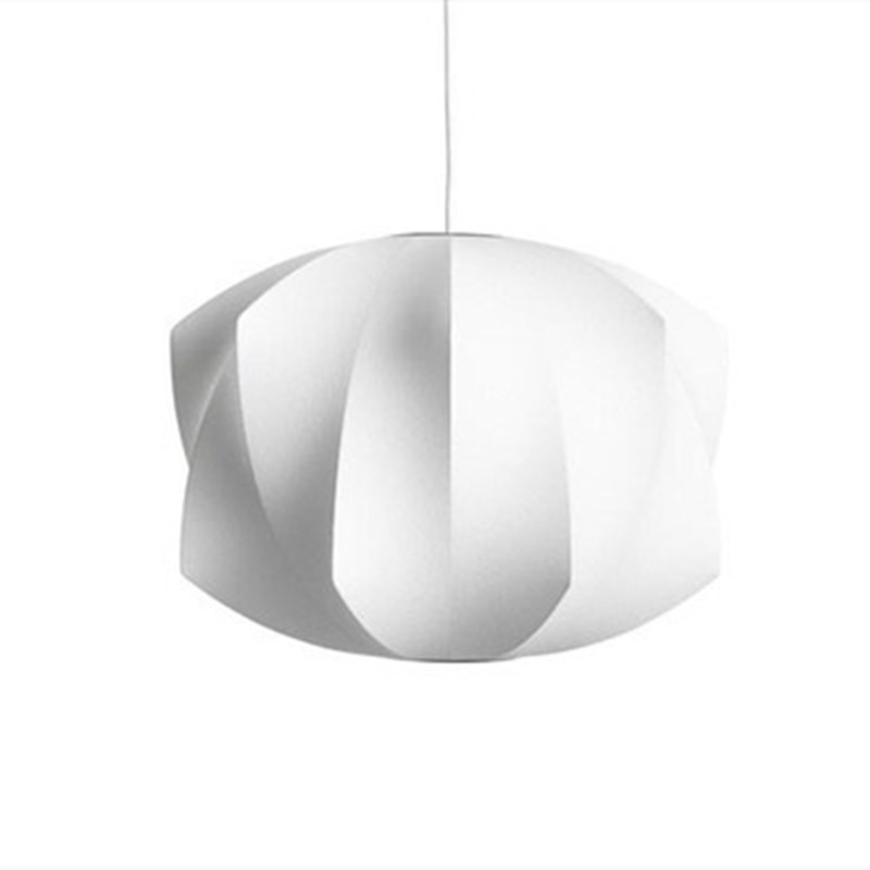 Saucer Bubble Pendant Lamp - Elegant Silk Design for Modern Interiors