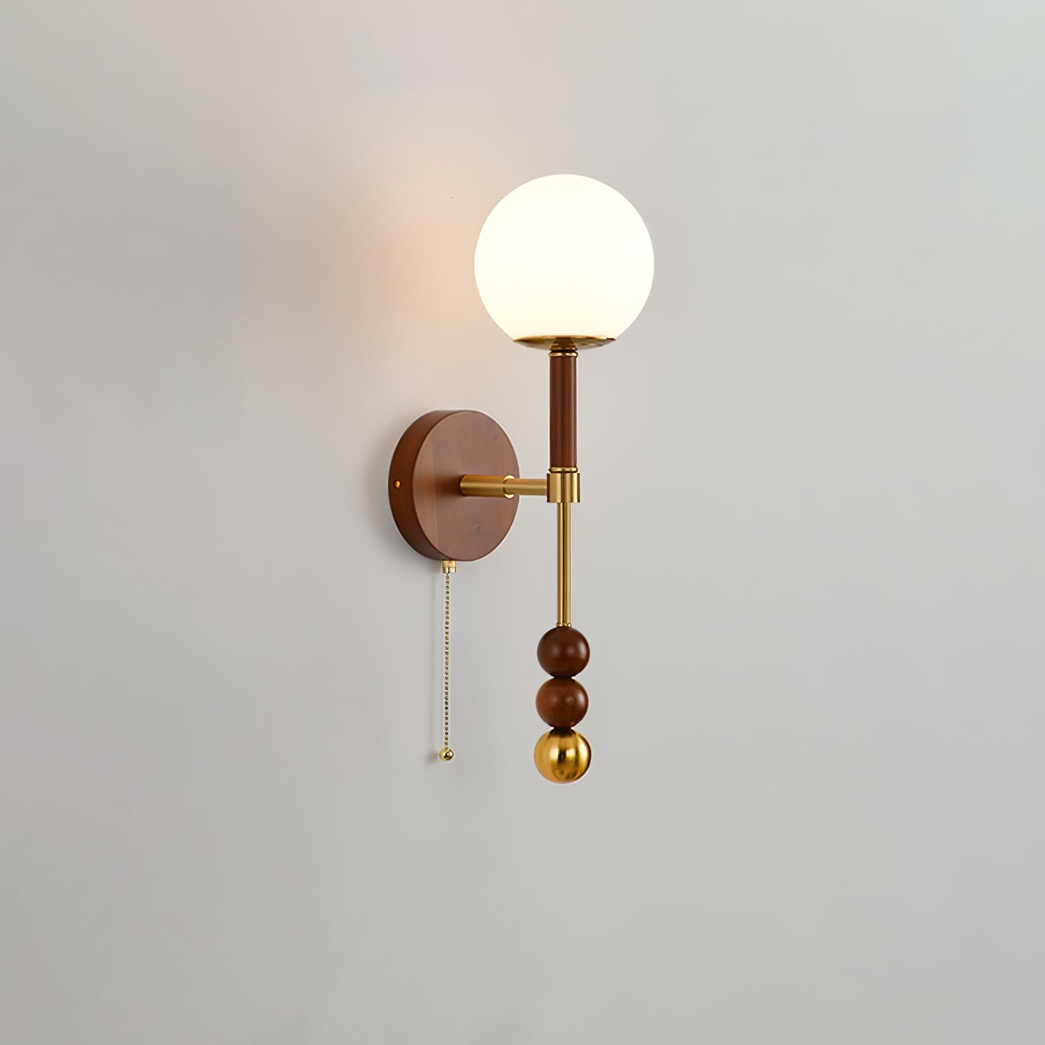 Retro Solid Wood Series Wall Lamp M419