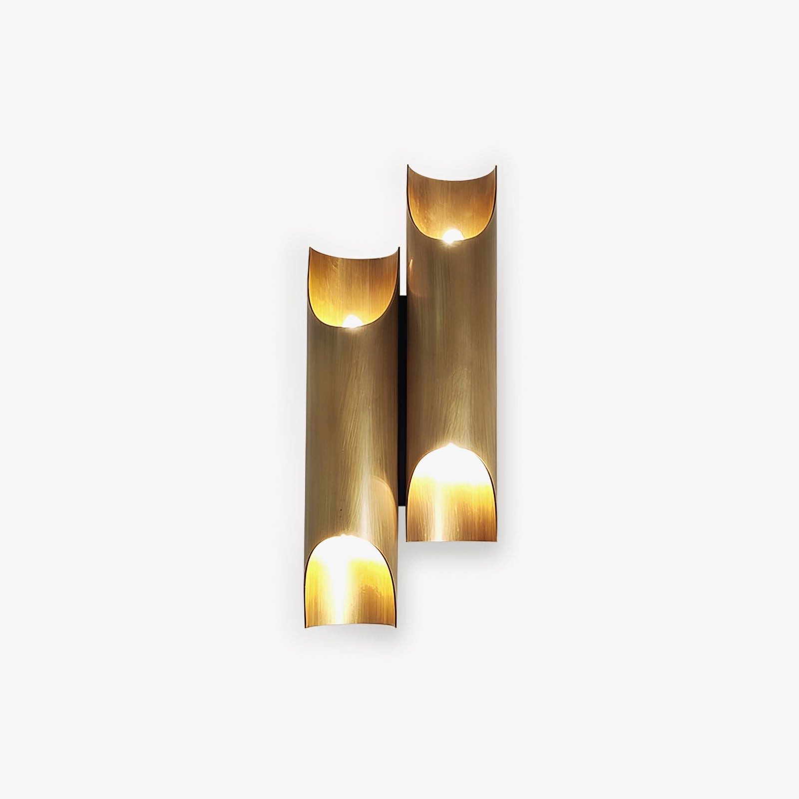Brass Double Tube Wall Lamp M568