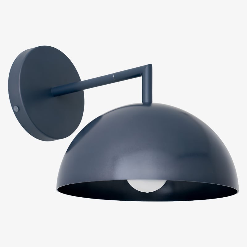 Metio Dome Minimalist Dome Sconce - Stylish Colorful Wall Light T377