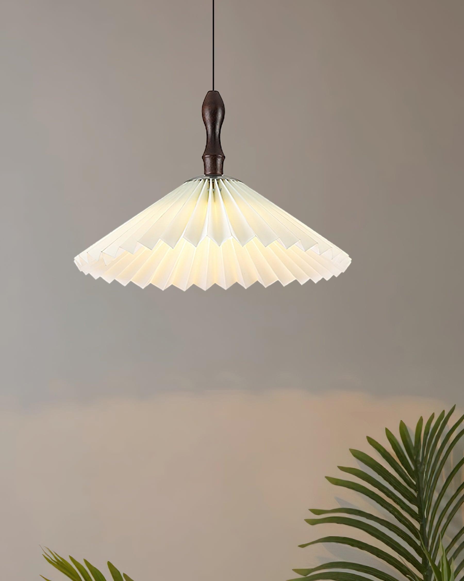 Simple White Flower Paper Pendant Lamp M552