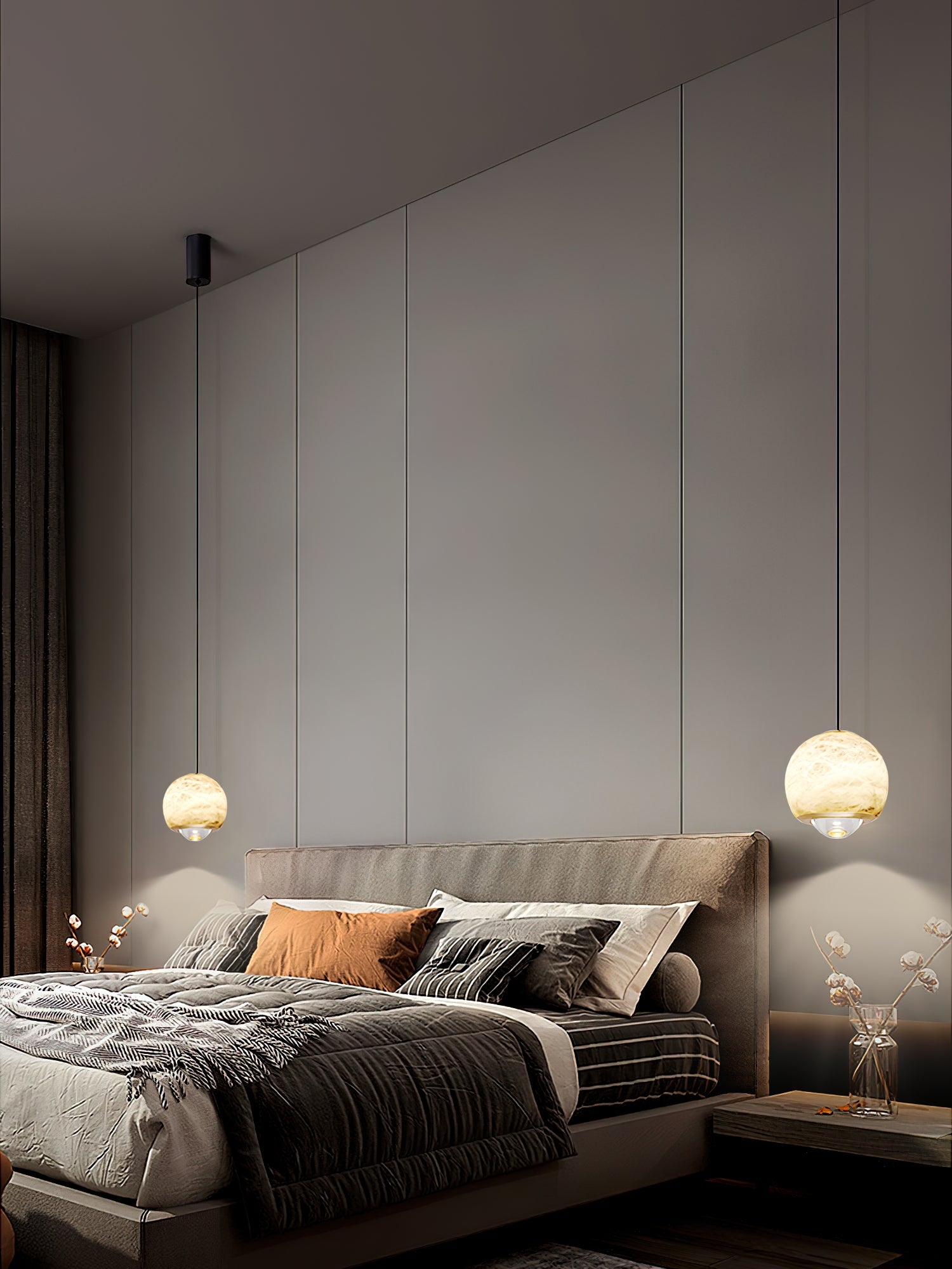 Ferox Alabaster Pendant Light T1646