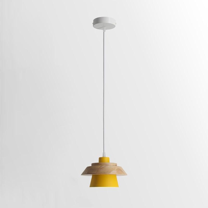 Stone Wood Pendant Lamp M407