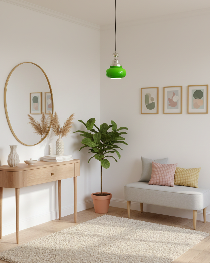 Jade Pulse Pendant Lamp T1563