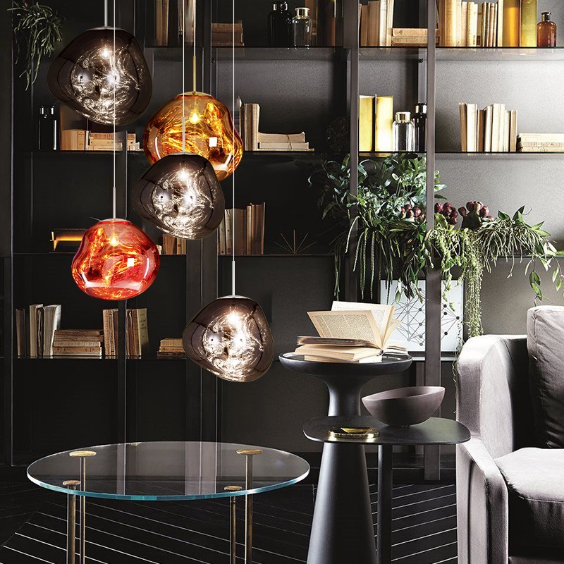 Dynamic Surface Pendant Light For Living Room S208