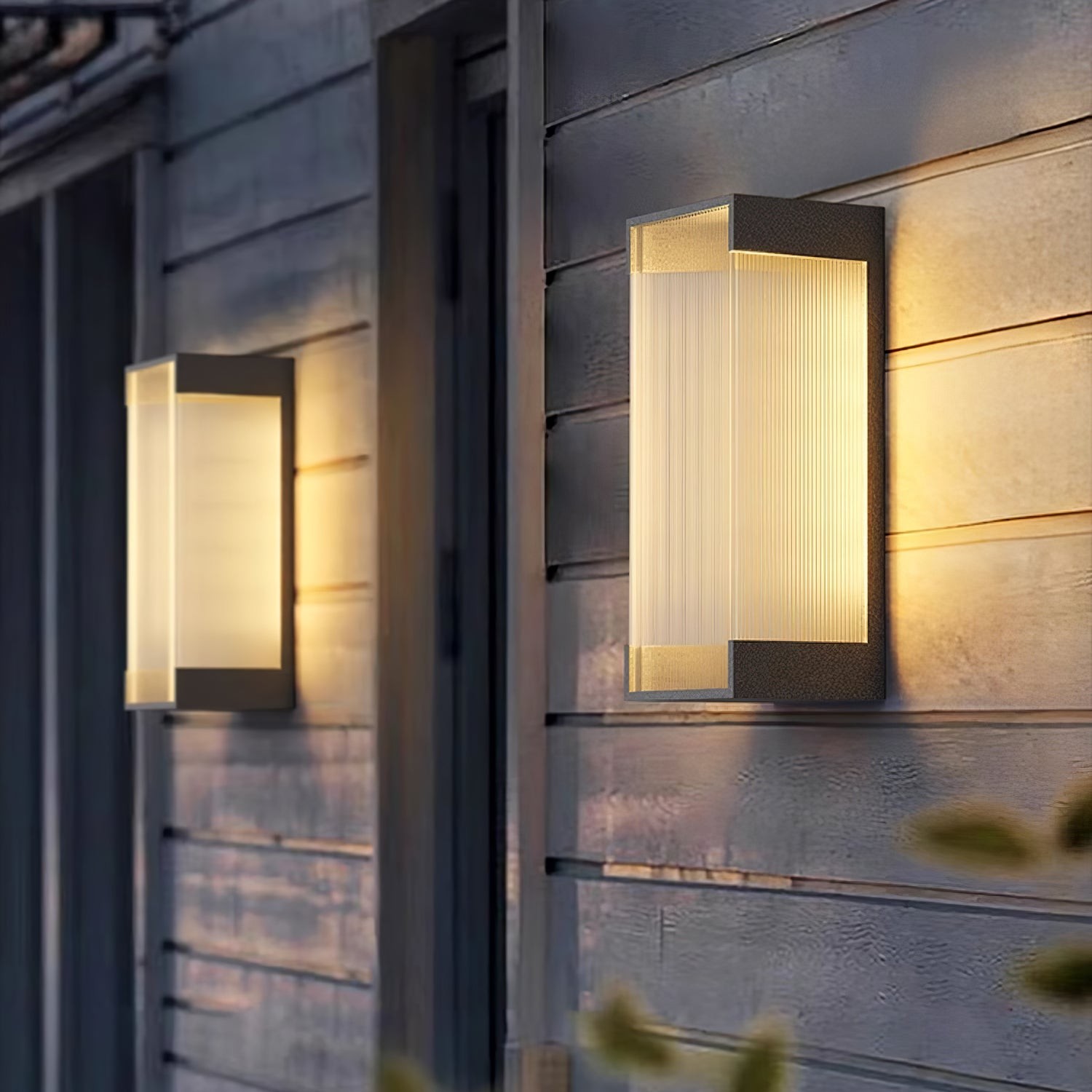 Rectangular Outdoor Wall Light M328