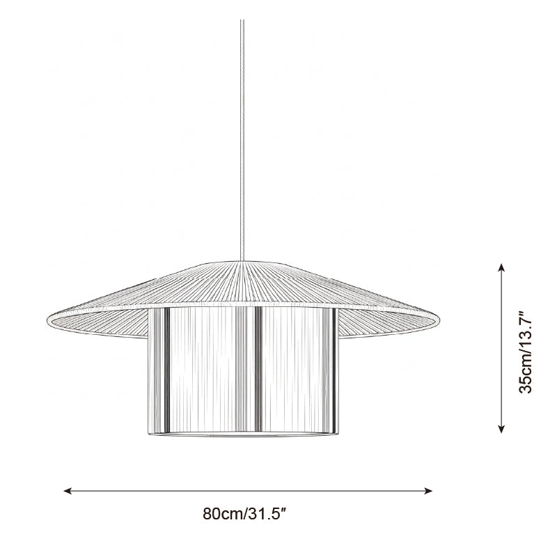 Literary Pendant Lamp T1538