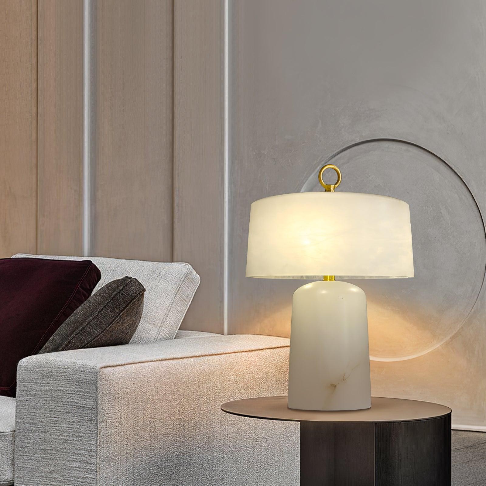 Light Luxury Style Marble Stone Table Lamp M481
