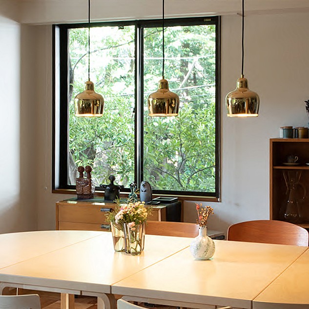 Golden Bell Pendant Lamp