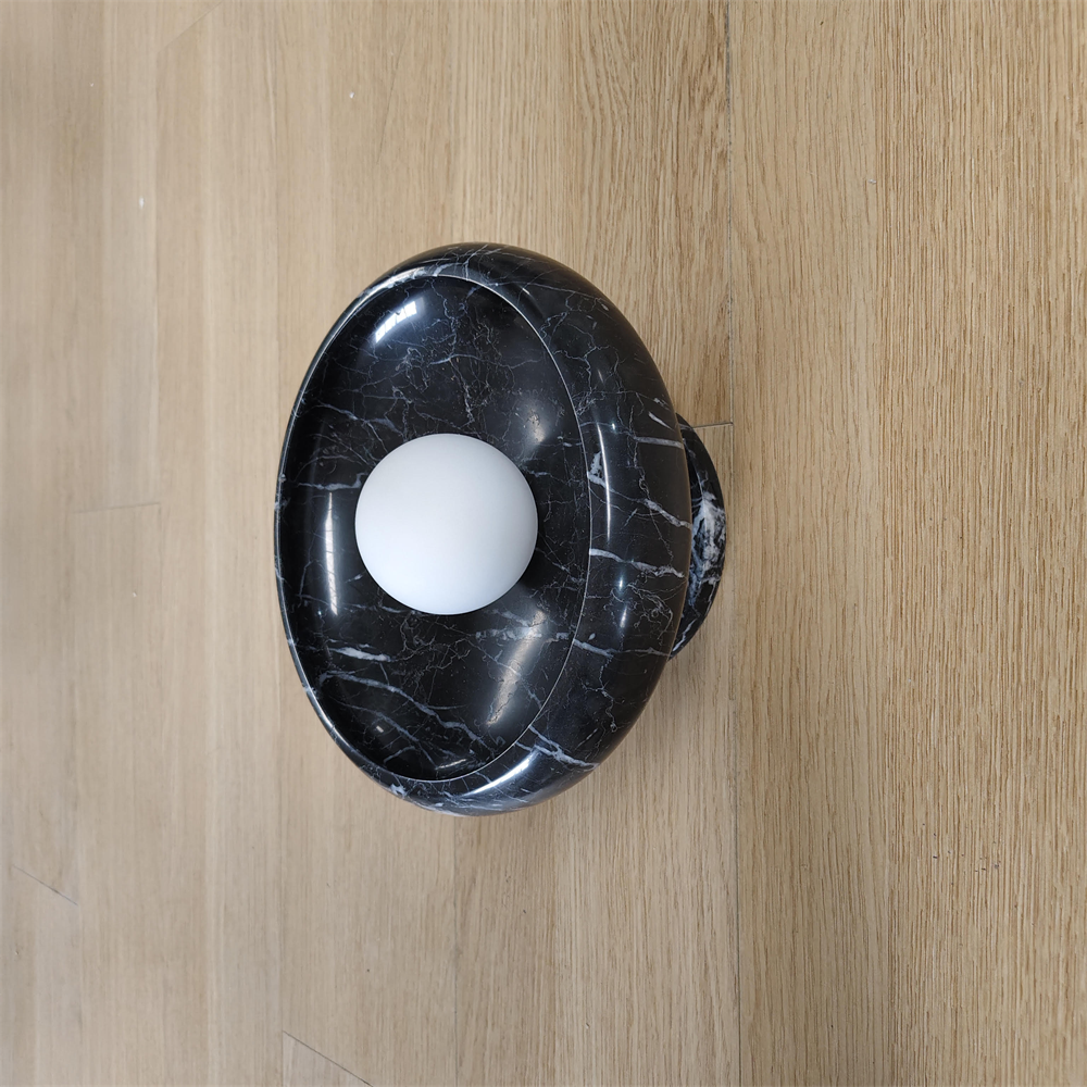 Bowl - Shaped Marble Wall Lamp P064