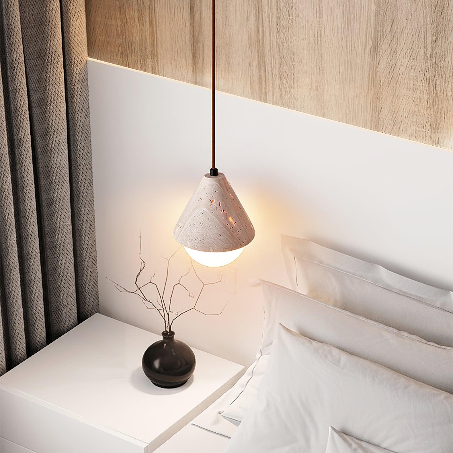 Travertine Pendant Light T2115