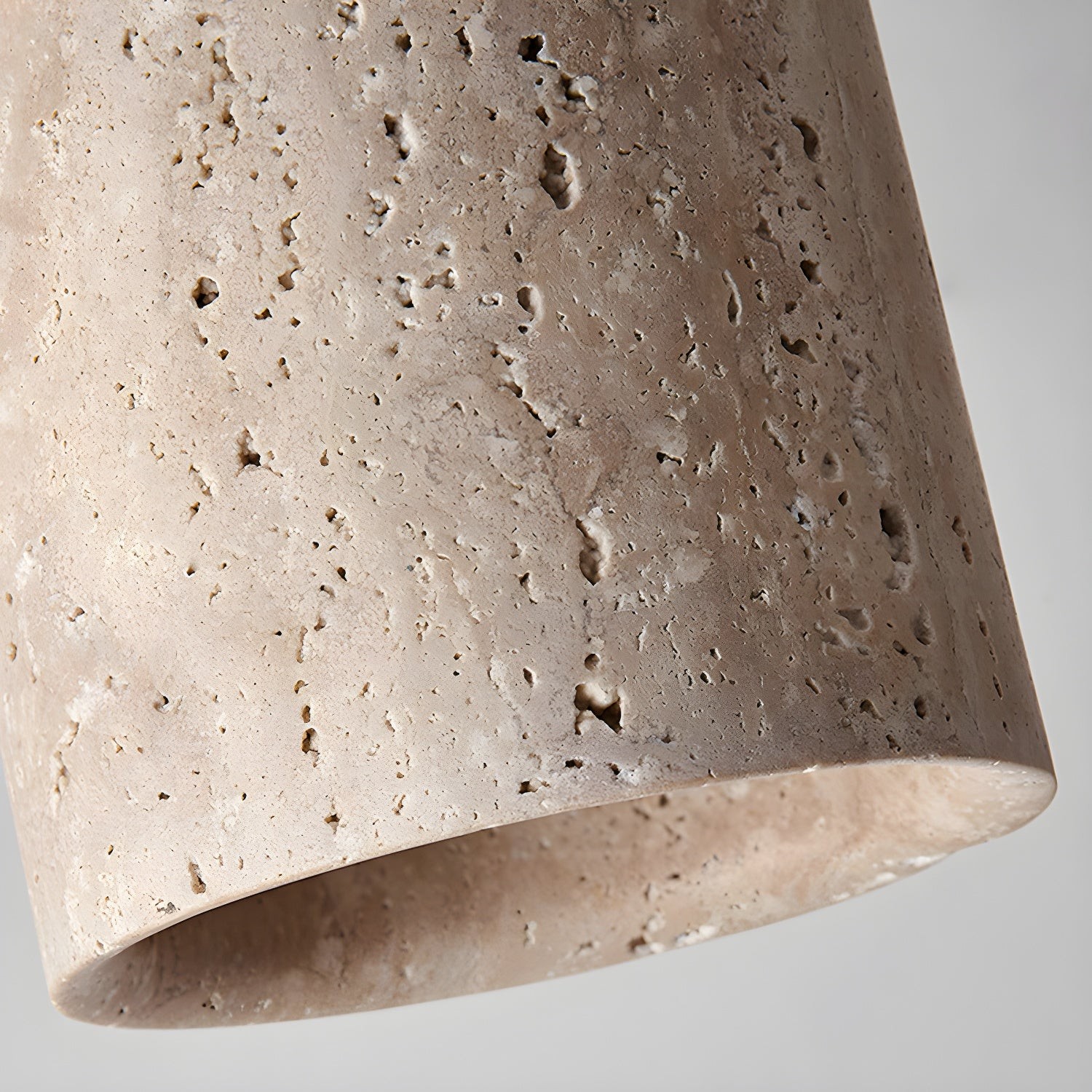 Marble Travertine Column Ceiling Lamp M405