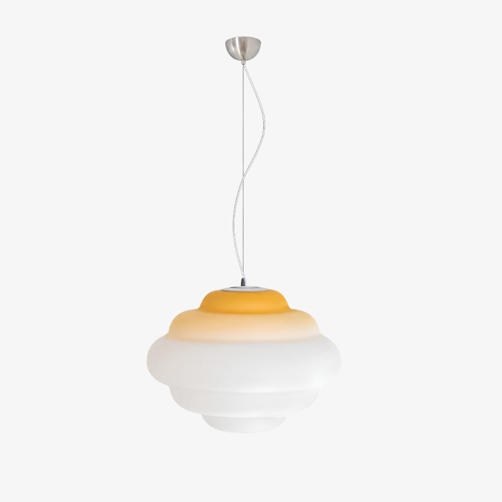Gossax Cloud Glass Shaped Pendant Light - Nordic Style for Dining Room and Kitchen Island T2243