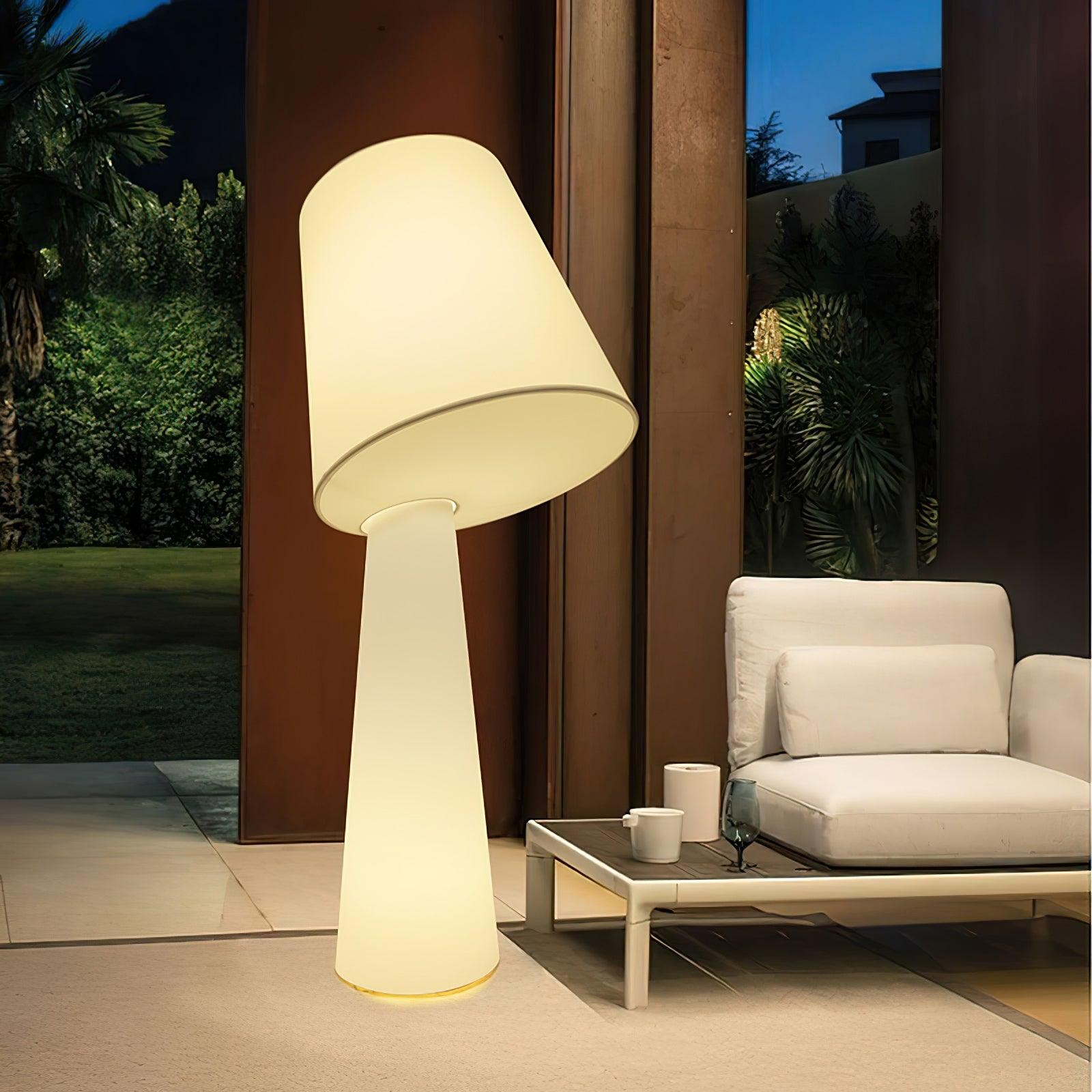Column Fabric Floor Lamp Suitable For Living Room M561
