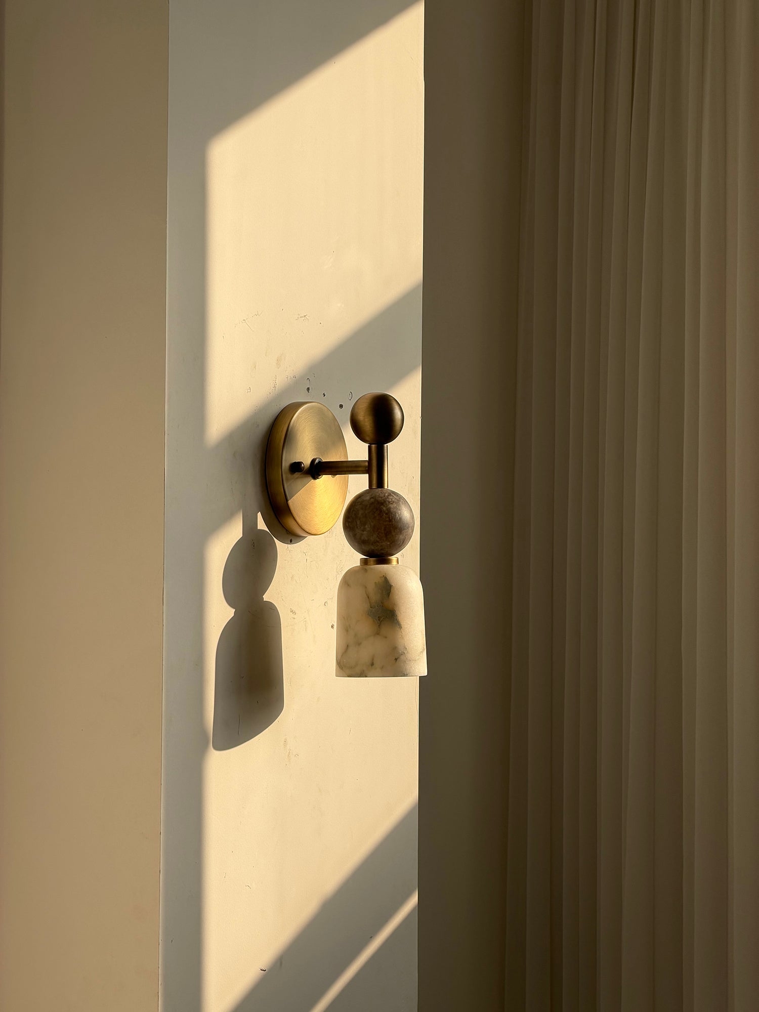 Flume Alabaster Wall Lamp T1989