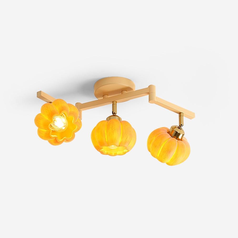 Pumpkin Flower Ceiling Lamp M214