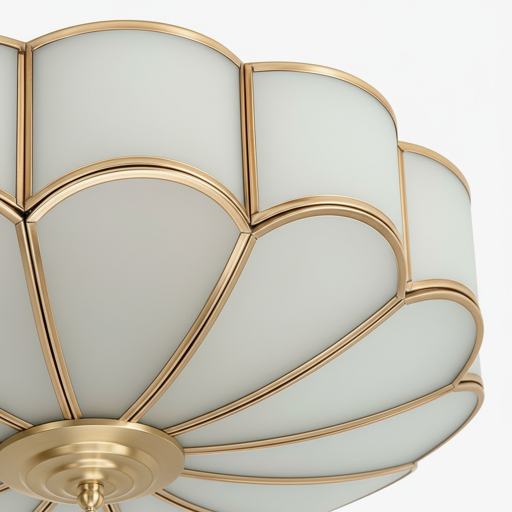 Silunavo Modern Ceiling Lamp with Floral Inspired Design for Living Room Statement T1079