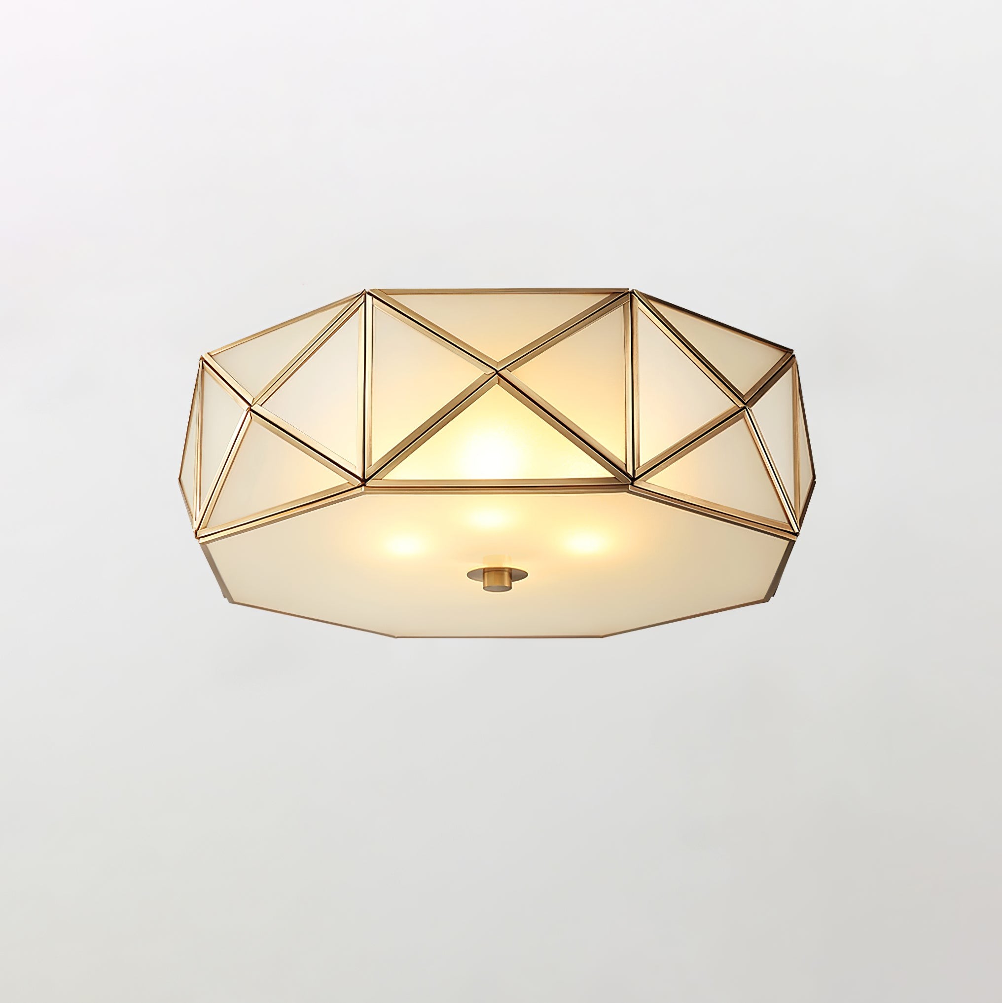Geometric Shaped Flush Ceiling Light M452