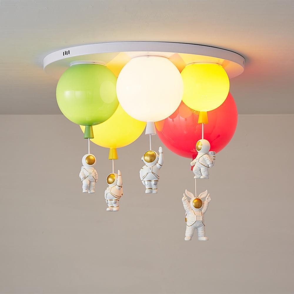 Astronaut Glossy Balloon Ceiling Lamp M390