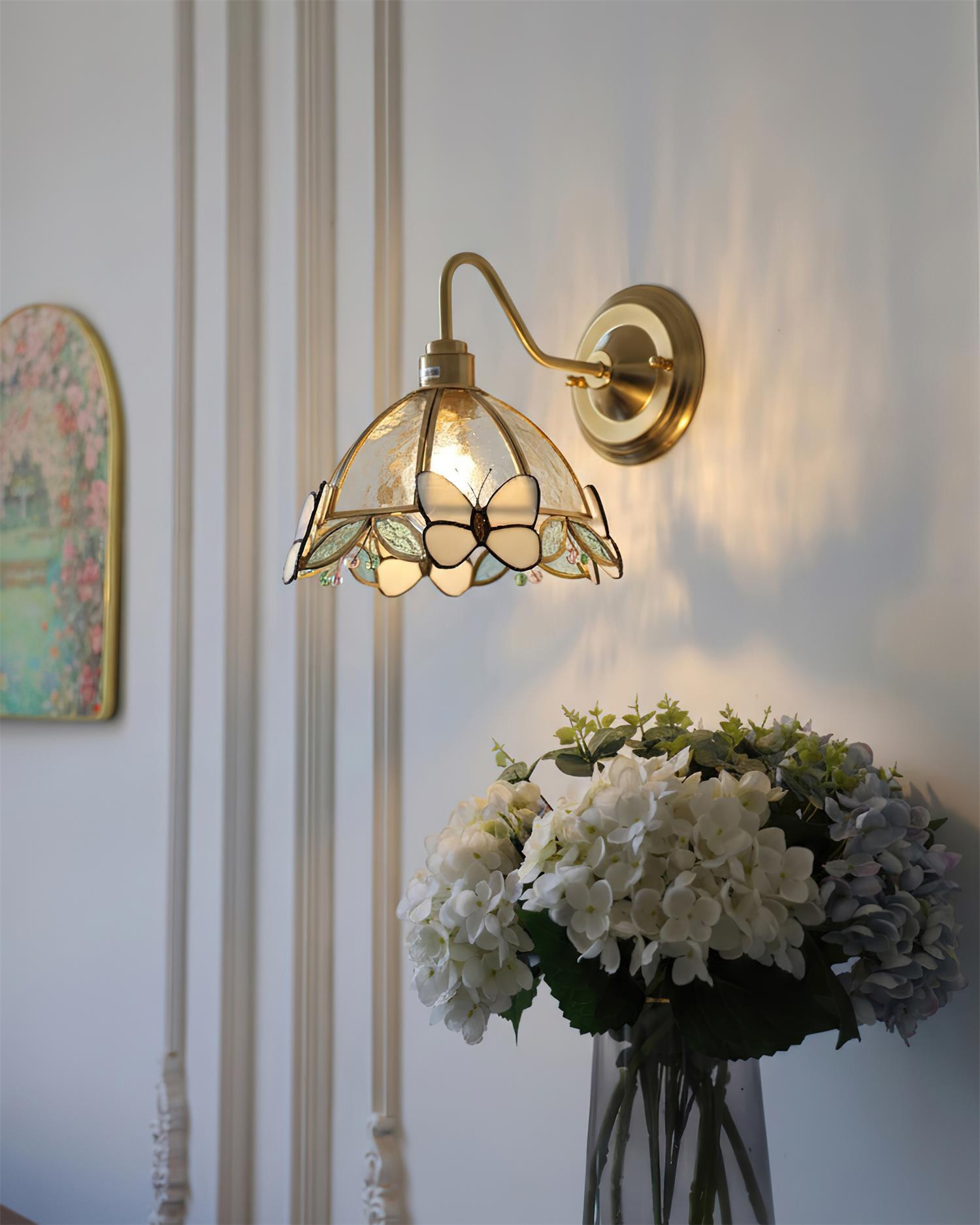 Butterfly Jewel Wall Lamp T1464