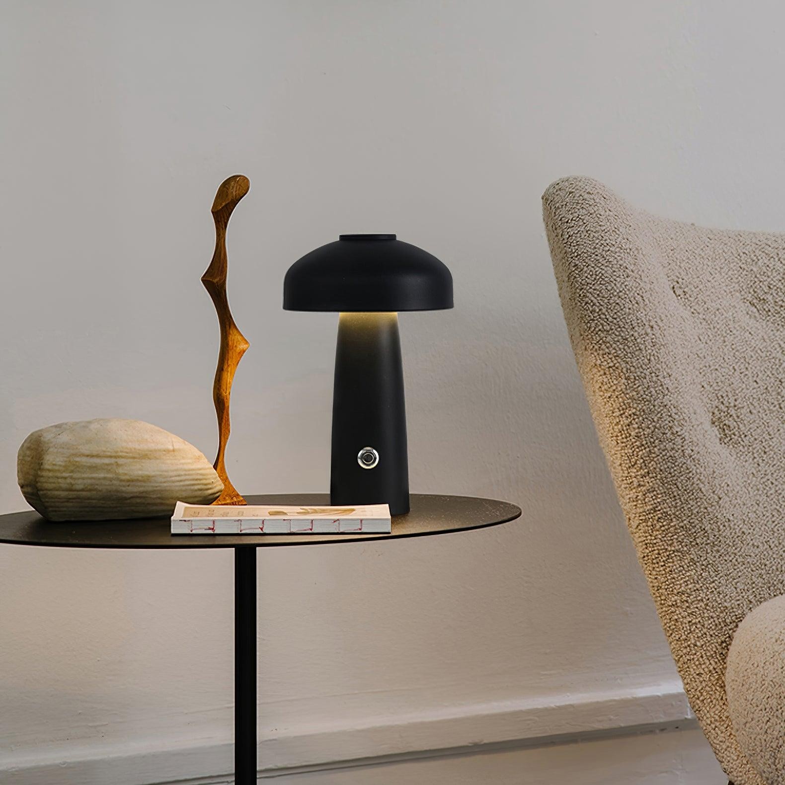 Mushroom Built-in Battery Table Lamp M544