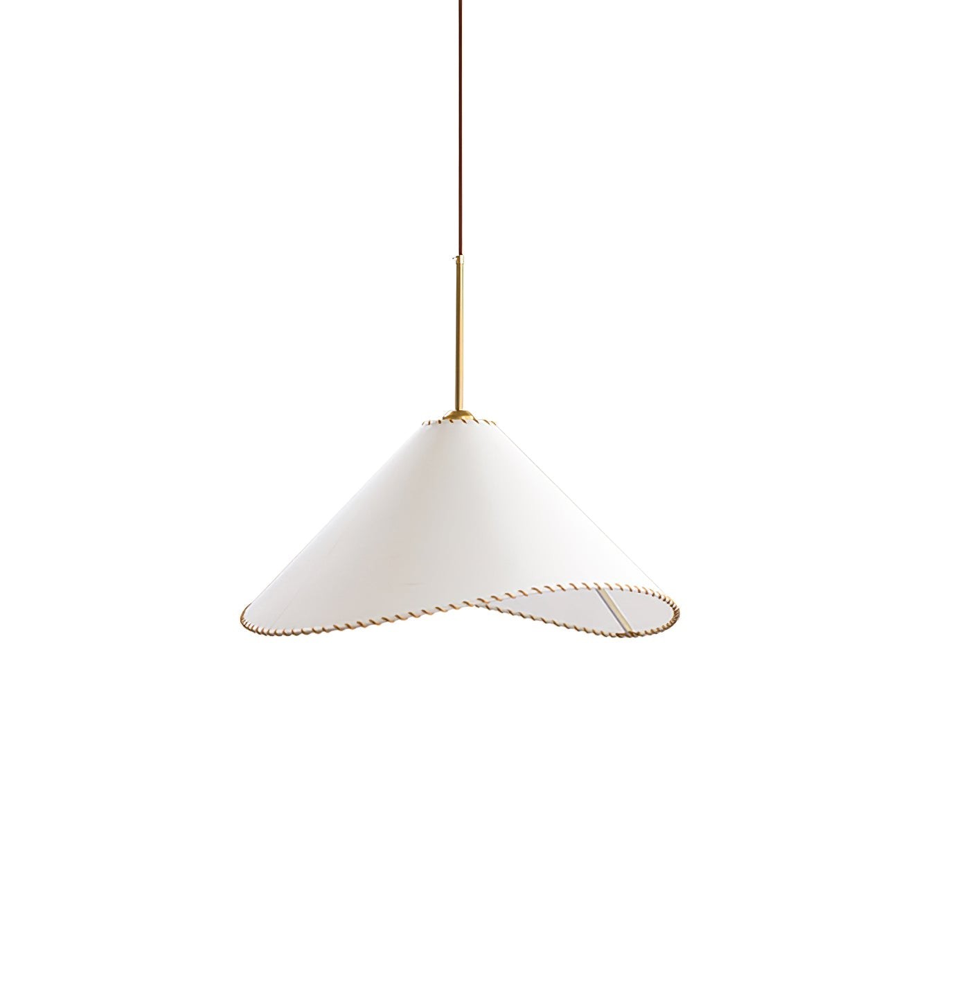 Twisted Shade Fabric Pendant Lamp M490