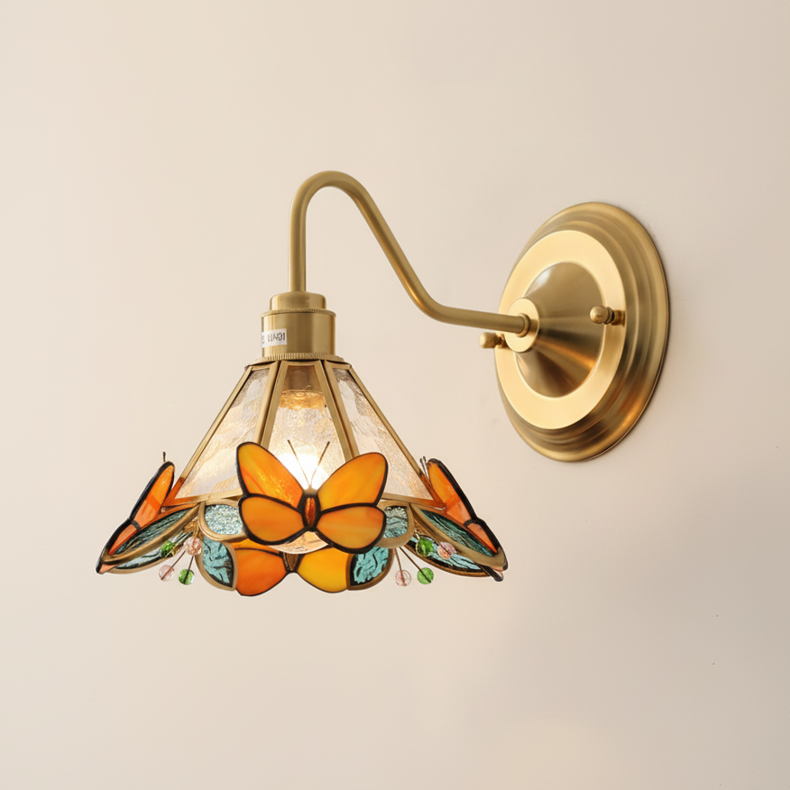 Butterfly Jewel Wall Lamp T1464