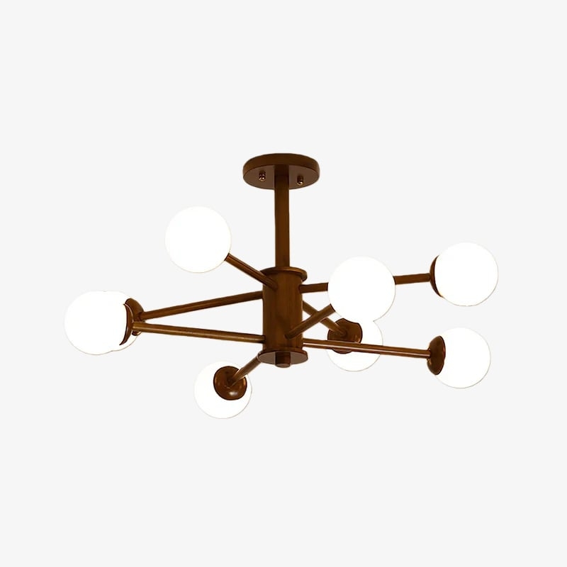 Orrise Molecular Design Ceiling Lamp - Artistic Branch Lighting Chandelier for Home Spaces T526