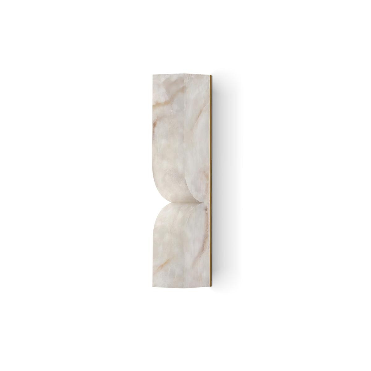 Rectangular Alabaster Wall Lamp T1863
