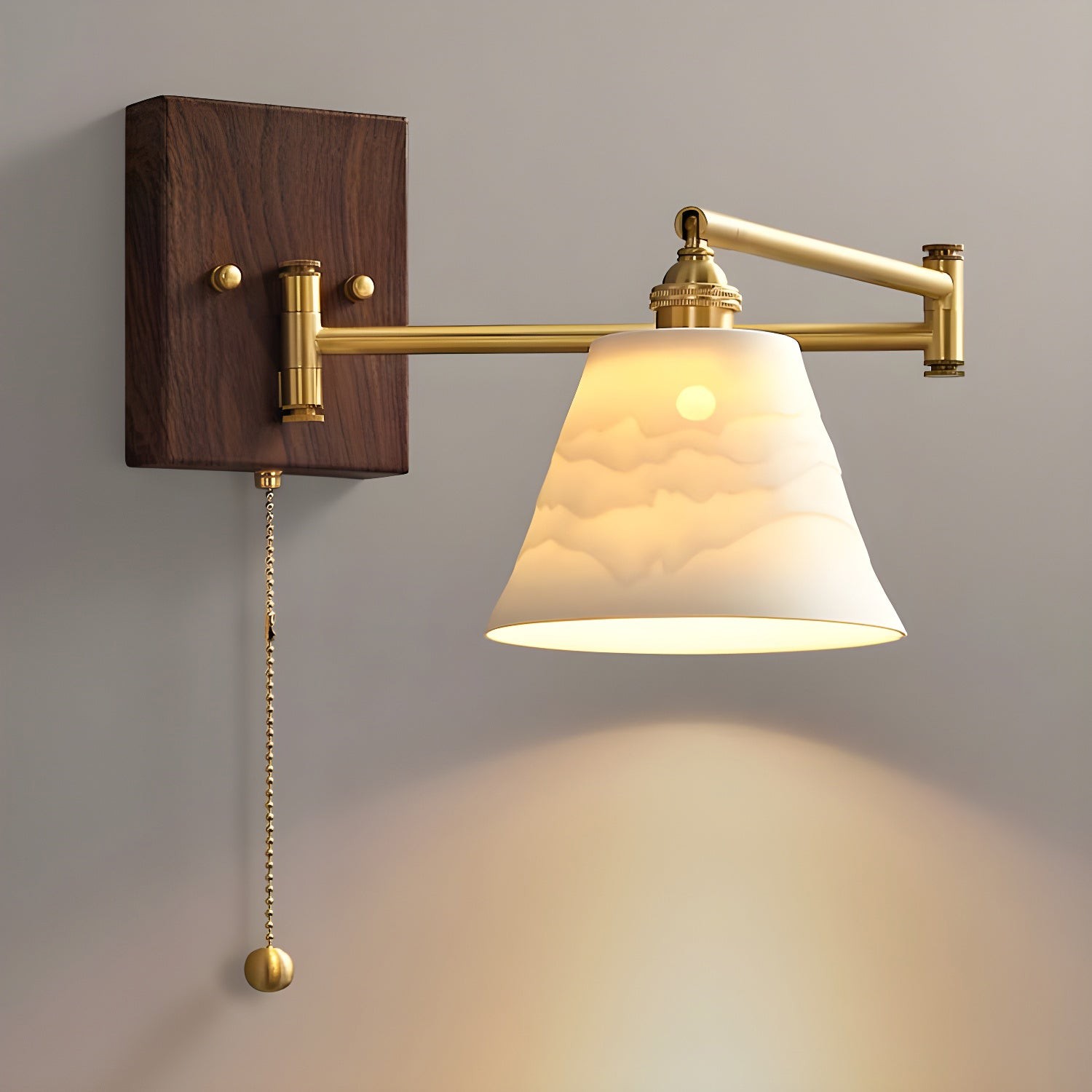 Ceramic Geometry Wall Lamp M379