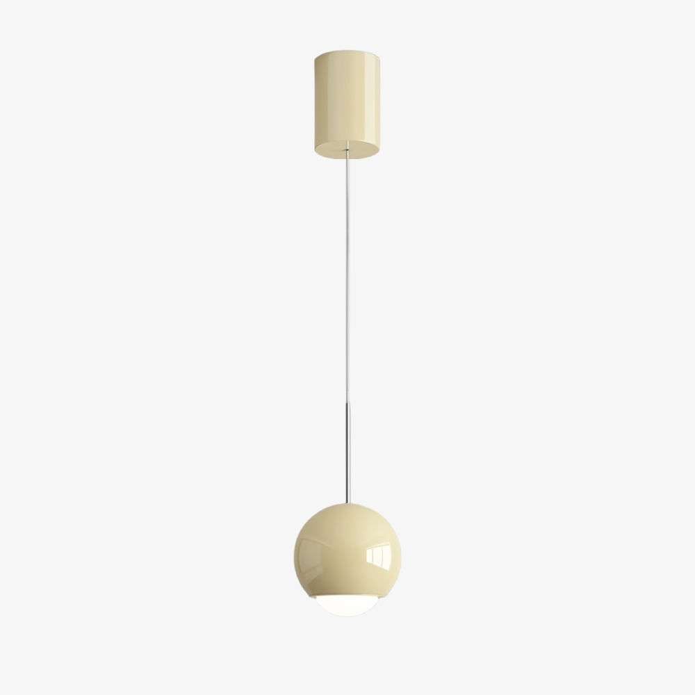 Veridia Minimalist Manually Adjustable Pendant Light - Globe Design Hanging Light for Dining Room T2219