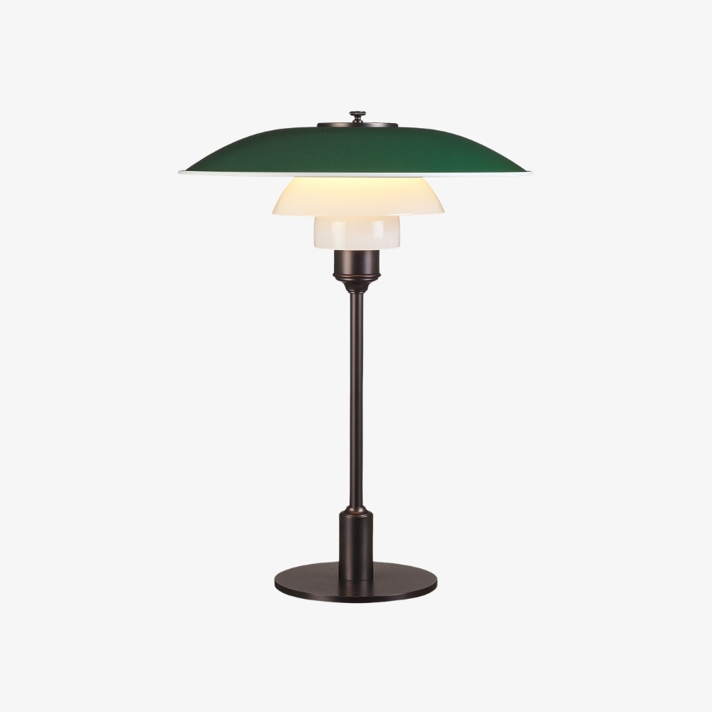 Layora Multilayer Glass Table Lamp - Modern Lighting Fixture Metal Style for Living Room T1178