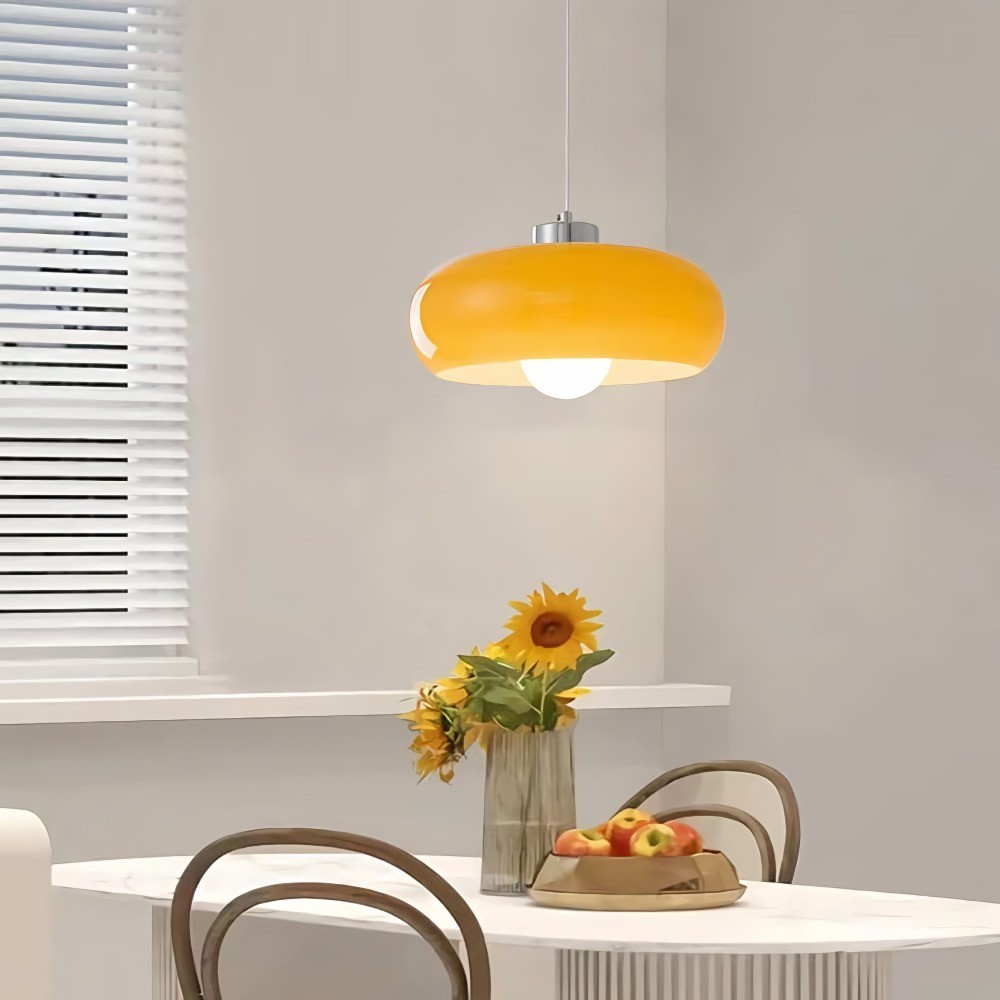 Nordic Bauhaus Glass Pendant Lamp S47